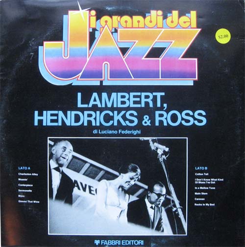 Albumcover Lambert, Hendricks and Ross - I Grandi del Jazz
