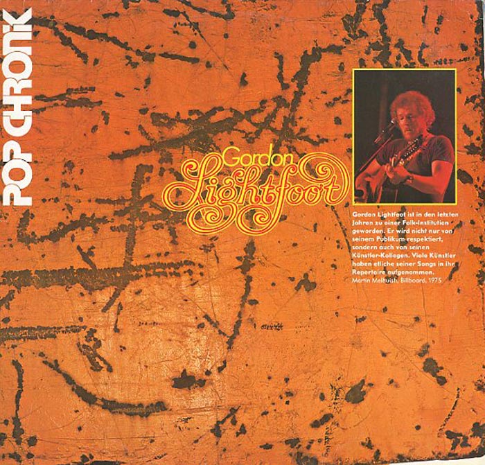 Albumcover Gordon Lightfoot - Pop Chronik (DLP)