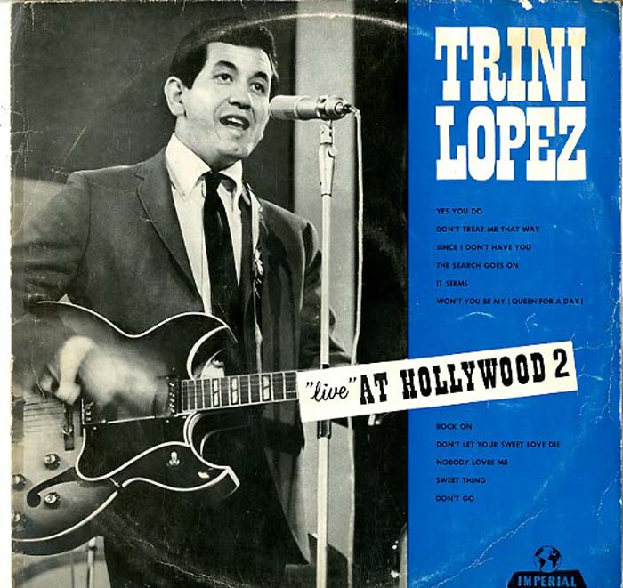 Albumcover Trini Lopez - "Live" At Hollywood Deel 2
