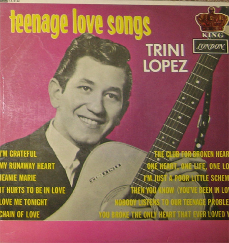 Albumcover Trini Lopez - Teenage Love Songs