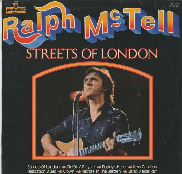 Albumcover Ralph McTell - Streets Of London