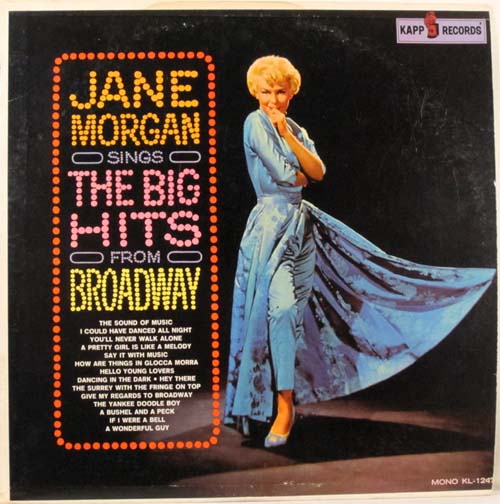 Albumcover Jane Morgan - Sings The Big Hits From Broadway