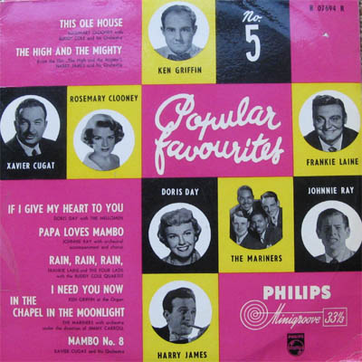 Albumcover Philips Sampler - Popular Favourites No. 5 (25 cm)