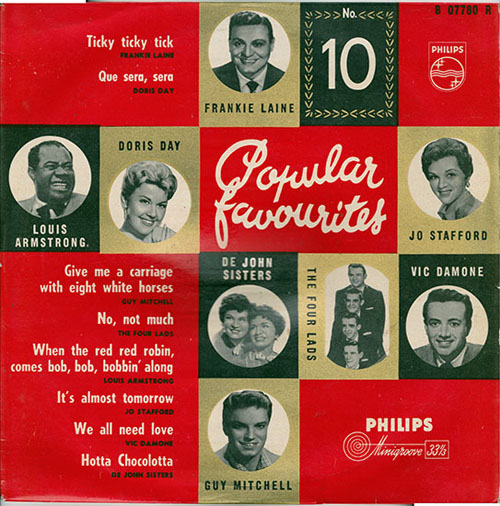 Albumcover Philips Sampler - Popular Favourites No. 10 (25 cm)