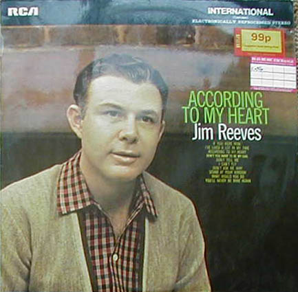 Albumcover Jim Reeves - According To My Heart