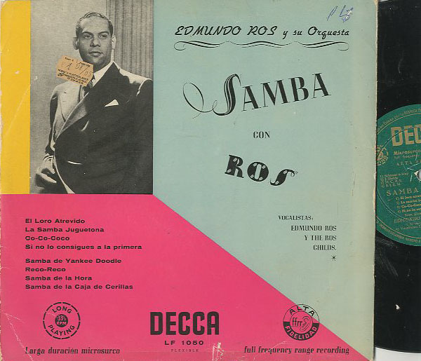 Albumcover Edmundo Ros - Samba con Ros (25 cm) 