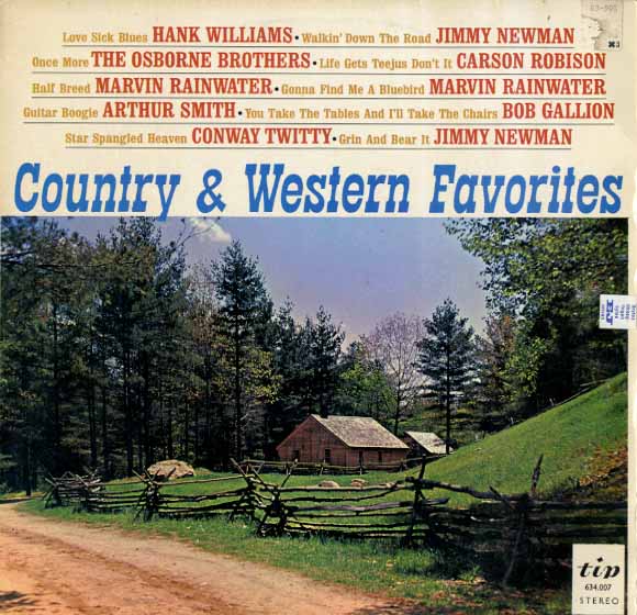 Albumcover Various Country-Artists - Country & Western Favorites
