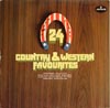 Cover: Various Country-Artists - 24 Country & Western Favourites (DLP) (Gimmick Cover)