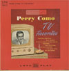 Cover: Perry Como - TV Favorites (25 cm)