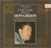 Cover: Don Gibson - The King Of Counrty Soul