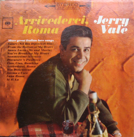 Albumcover Jerry Vale - Arrivederci Roma - Mor Great Italian Love Songs