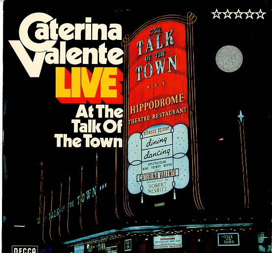 Albumcover Caterina Valente - Live At the Talk Of the Town