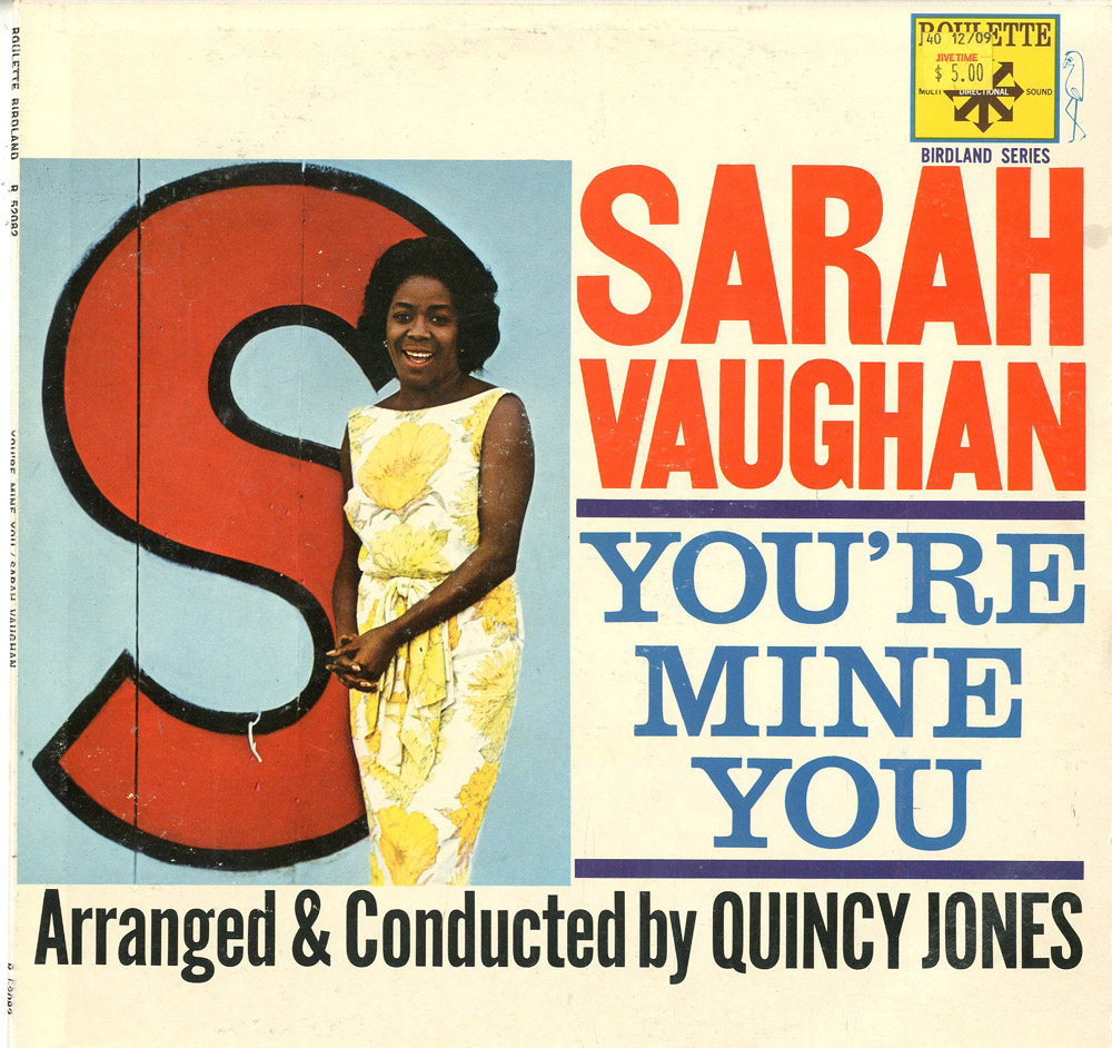 Albumcover Sarah Vaughan - You´re Mine You