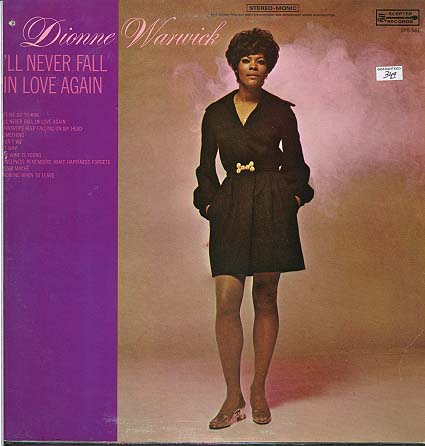 Albumcover Dionne Warwick - I´ll Never Fall In Love Again