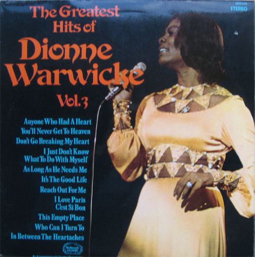 Albumcover Dionne Warwick - The Greatest Hits of Dionne Warwick Vol.3