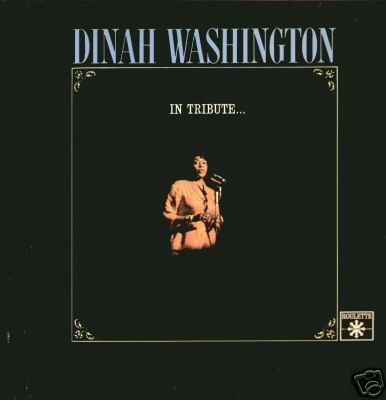 Albumcover Dinah Washington - In Tribute