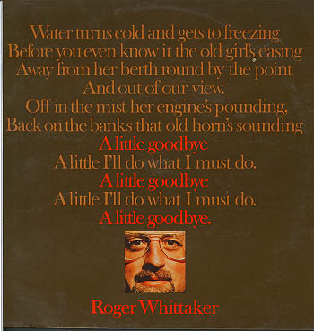 Albumcover Roger Whittaker - A Little Goodbye