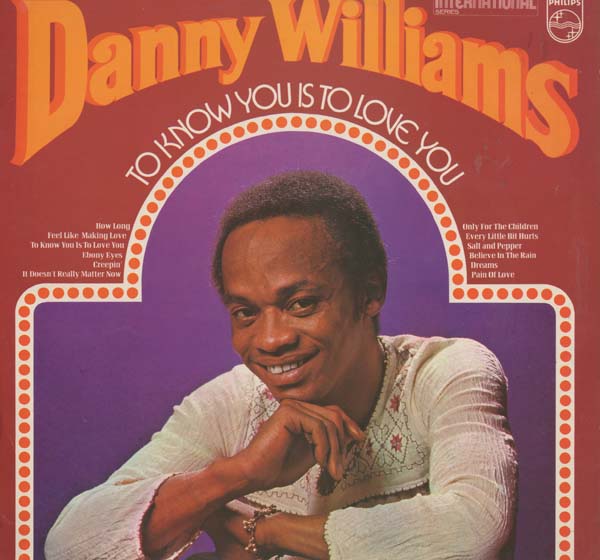 Albumcover Danny Williams - To Know You Is To Love You