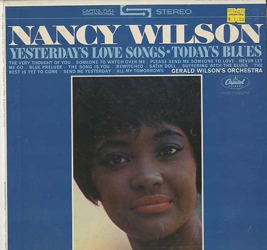 Albumcover Nancy Wilson - Yesterday´s Love Songs