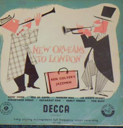 Albumcover Ken Colyer - New Orleans To London (25 cm)