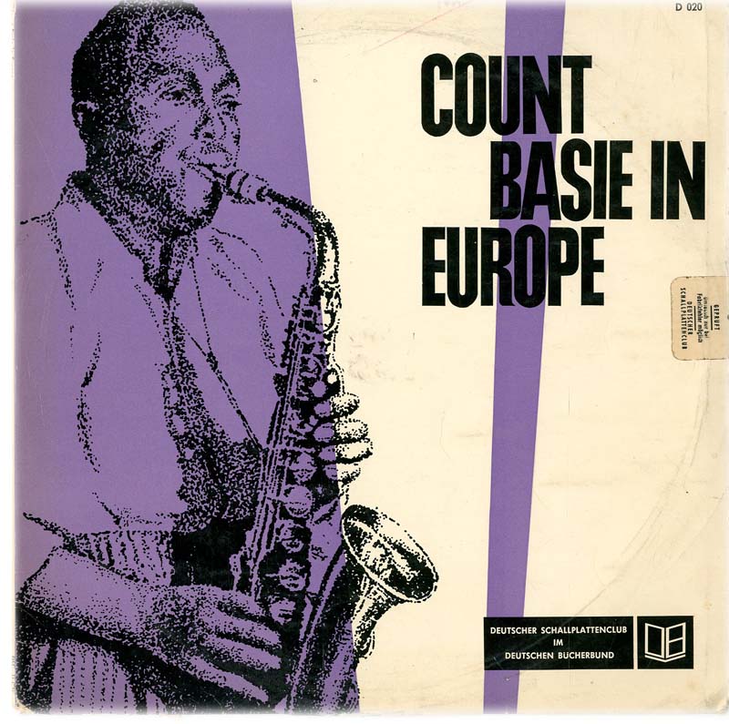 Albumcover Count Basie - Count Basie in Europe (25 cm)