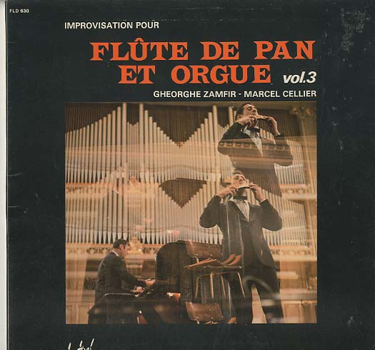 Albumcover Gheorghe Zamfir - Flute de Pan et Orgue  Vol. 3- Gheorghe Zamfir et Marcel Cellier
