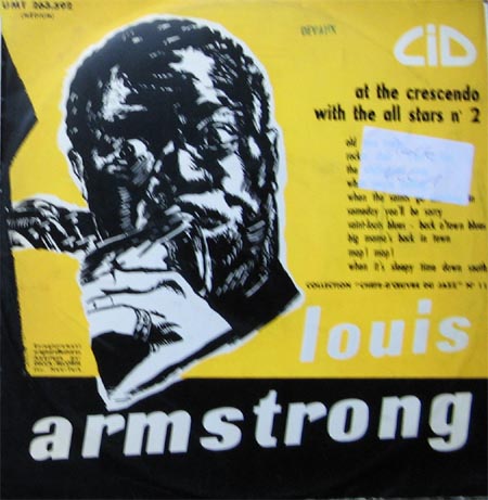 Albumcover Louis Armstrong - At The Crescendo  Vol.1