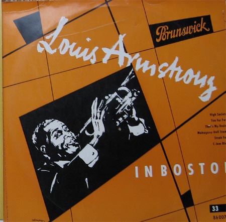 Albumcover Louis Armstrong - Louis Armstrong In Boston (25 cm)