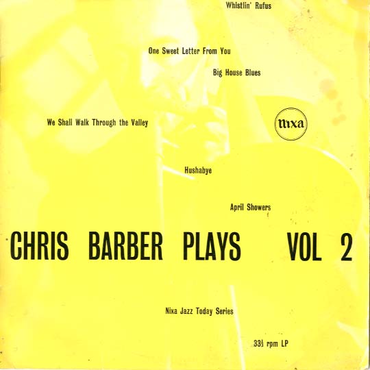 Albumcover Chris Barber - Chris Barber Plays  Vol. 2
