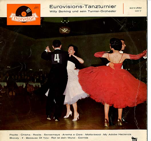 Albumcover Willy Berking - Eurovisions-Tanzturnier für lateinamerikanische und Standard-Tänze