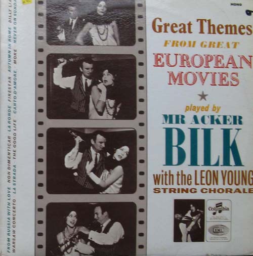 Albumcover Mr. Acker Bilk - Great Themes From Great European Movies