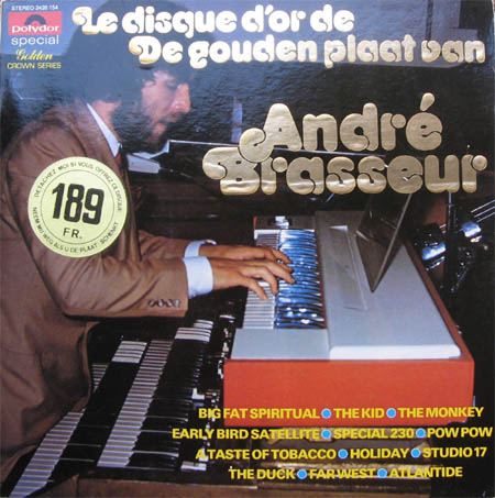Albumcover Andre Brasseur - Le disque d´or de Andre Brasseur / De goulden plaat van Andre Brasseur