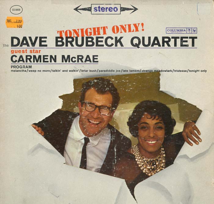 Albumcover Dave Brubeck - Tonight Only : Dave Brubeck Quartett Guest Star Carmen McRae