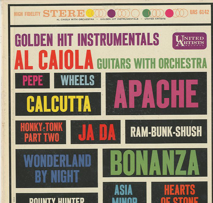 Albumcover Al Caiola - Golden Hit Instrumentals