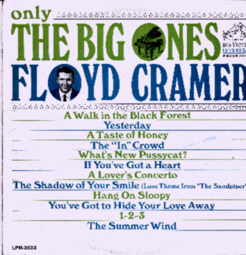 Albumcover Floyd Cramer - Only The Big Ones