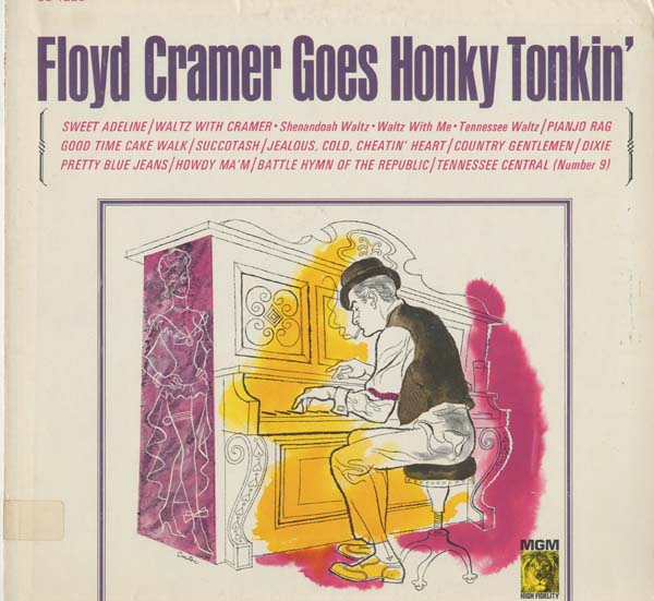 Albumcover Floyd Cramer - Floyd Cramer Goes Honky Tonkin
