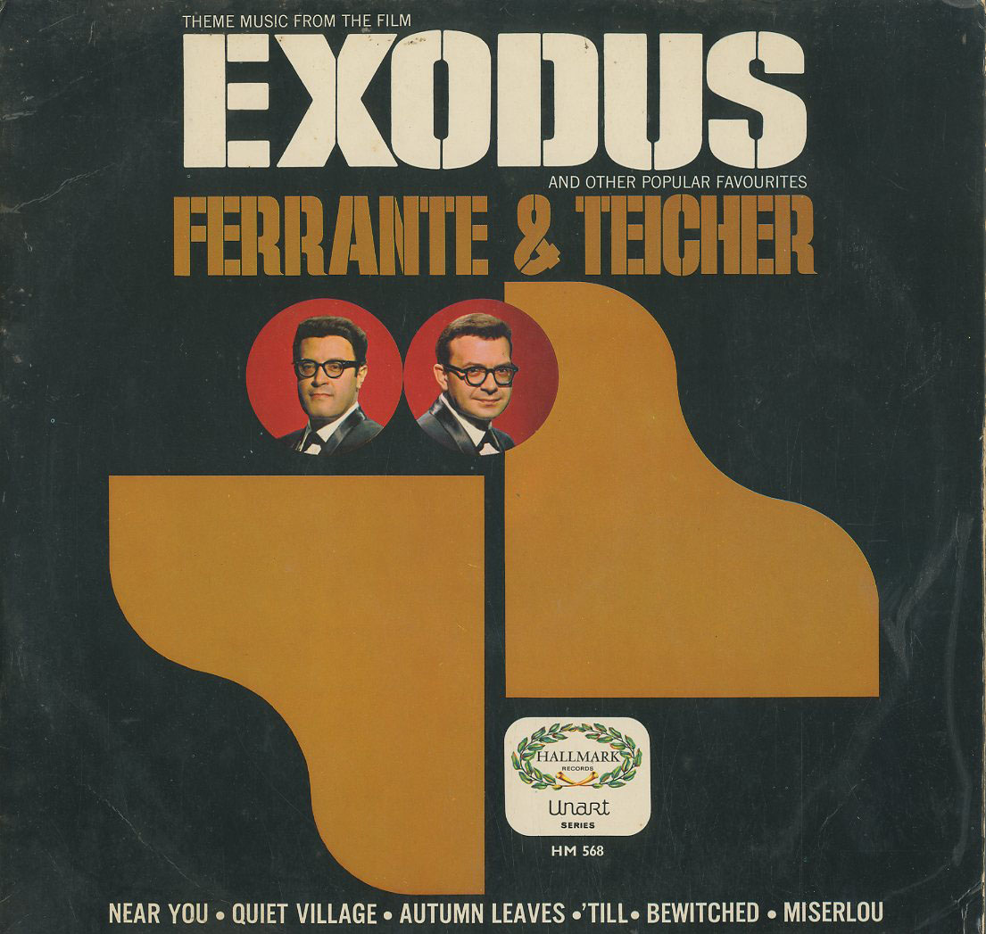 Albumcover Ferrante & Teicher - Exodus (Unart Series)