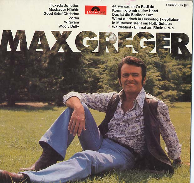 Albumcover Max Greger - Max Greger