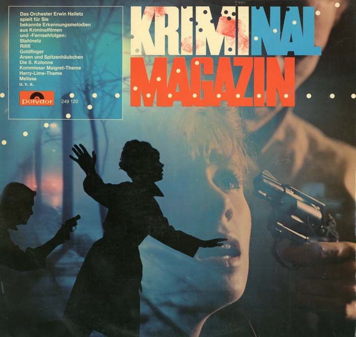 Albumcover Erwin Halletz - Kriminal Magazin