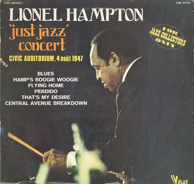 Albumcover Lionel Hampton - Just Jazz Concert