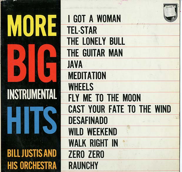 Albumcover Bill Justis - More Big Instrumental Hits