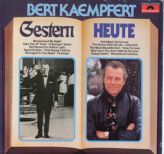 Albumcover Bert Kaempfert - Gestern - Heute