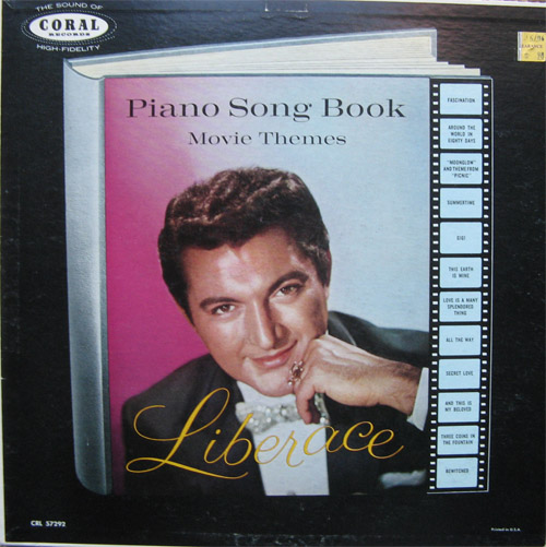 Albumcover Liberace - The Piano Song Book Movie Themes