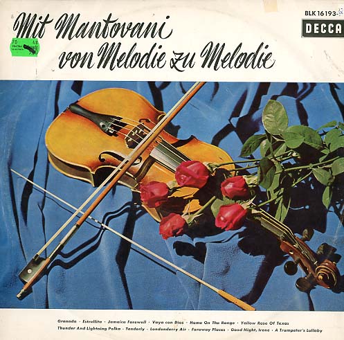 Albumcover Mantovani - Mit Mantovani von Melodie zu Melodie