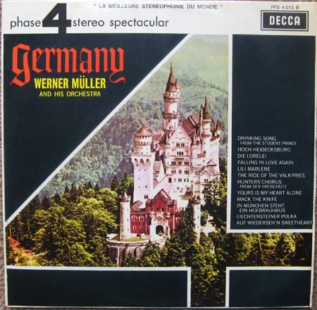 Albumcover Werner M�ller - Germany (Phase 4 Stereo)