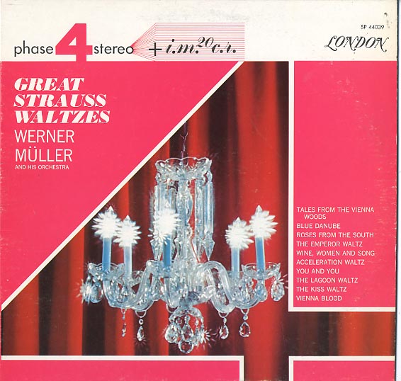 Albumcover Werner Müller - Great Strauss Waltzes