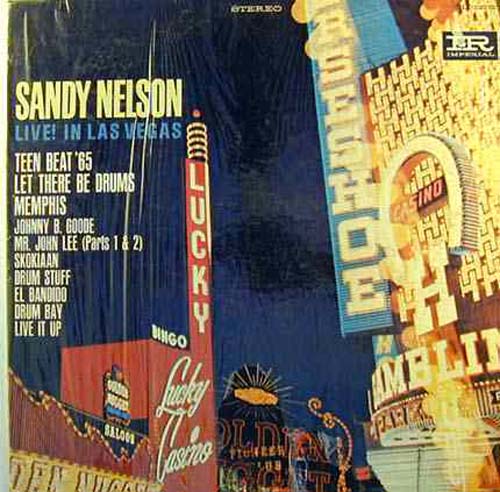 Albumcover Sandy Nelson - Live In Las Vegas