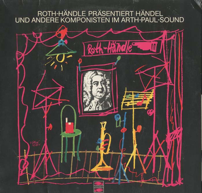 Albumcover Werbeplatten - Roth-Händle präsentiert Händel und andere Komponisten im Arth-Paul Sound