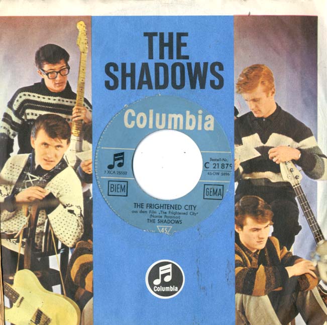 Albumcover The Shadows - The Frightened City  / Back Home