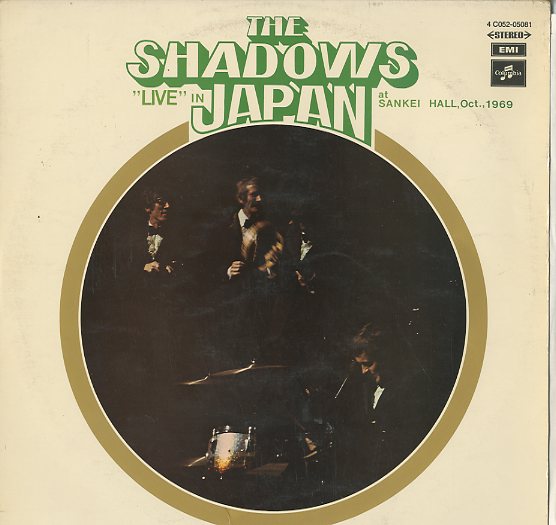 Albumcover The Shadows - Live in Japan at Sankei Hall Oct. 1969